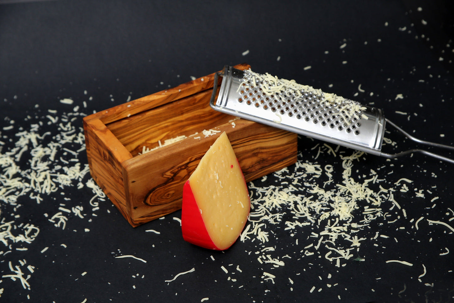 Olive Wood Cheese Grater 18 cm