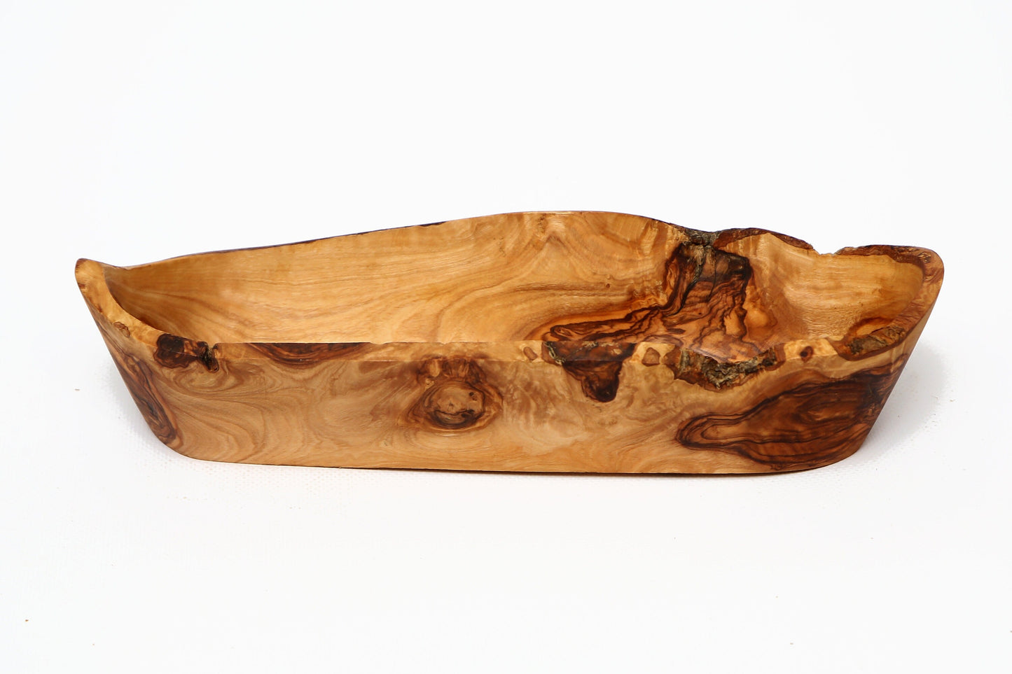 Olive Wood Rustic Serving Dish 30 cm, Sustainably Sourced, Eco-Friendly, handmade, gift