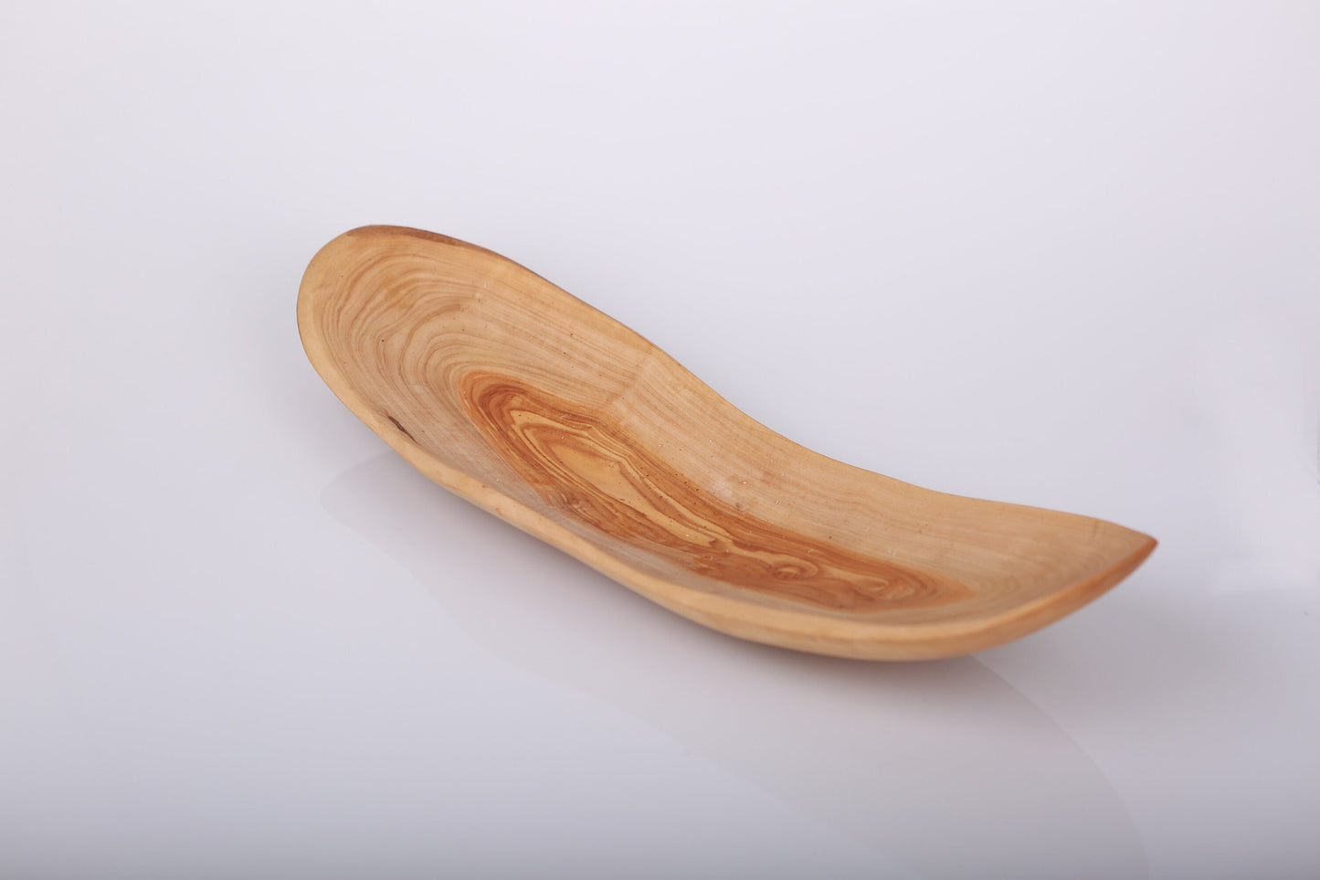 Olive Wood Large Boat Shaped Serving Dish 50 cm, Sustainably Sourced, Eco-Friendly, handmade, gift