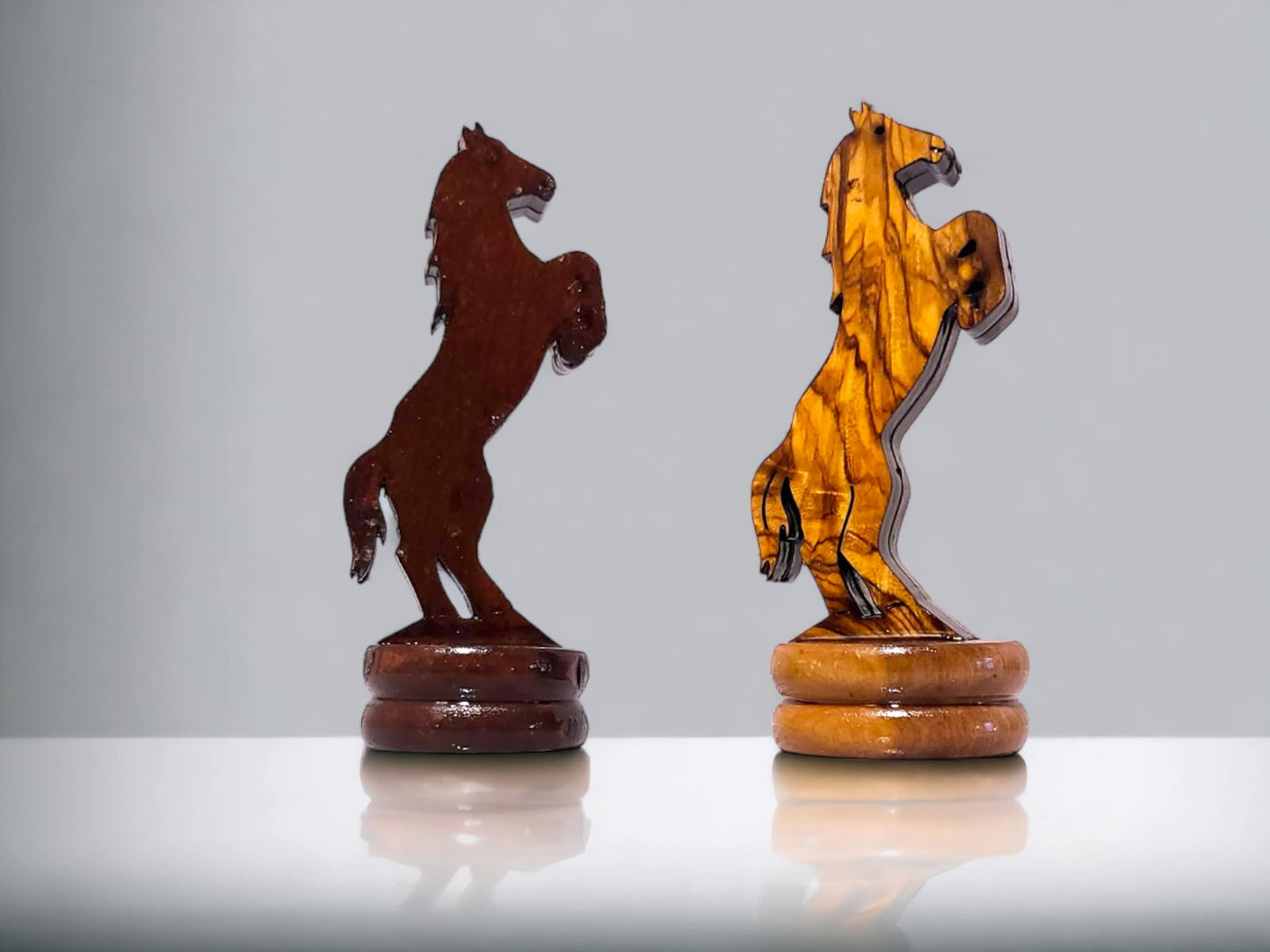 Olive wood chess pieces only, handmade, Sustainably Sourced, Eco-Friendly, home decor, birthday gift, christmas gift, wedding gift