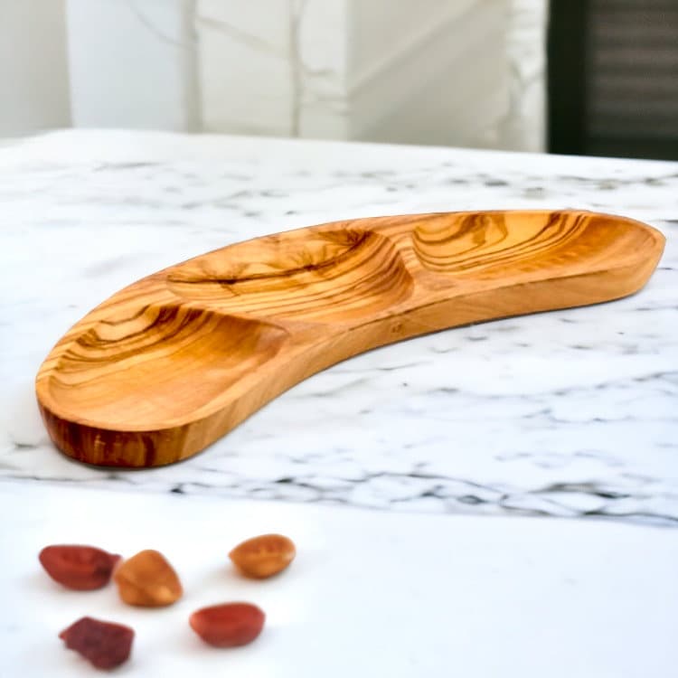Crescent Dish 3 Sections