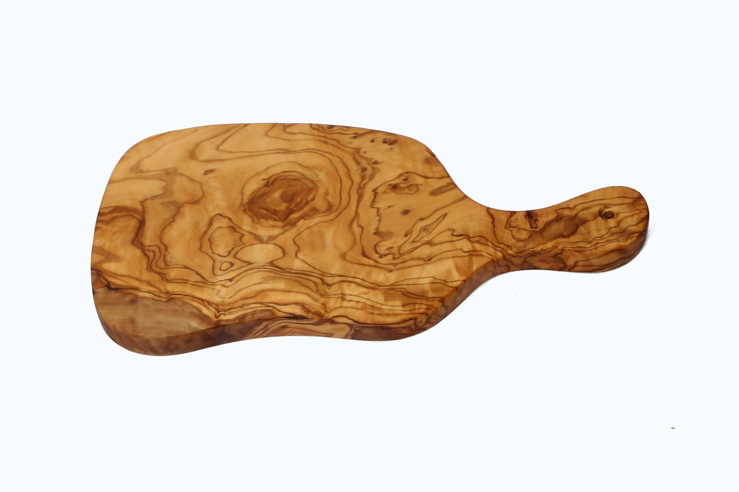 Olive Wood Small Charcuterie Board Wooden Serving Platter W/ Handle | Various Sizes