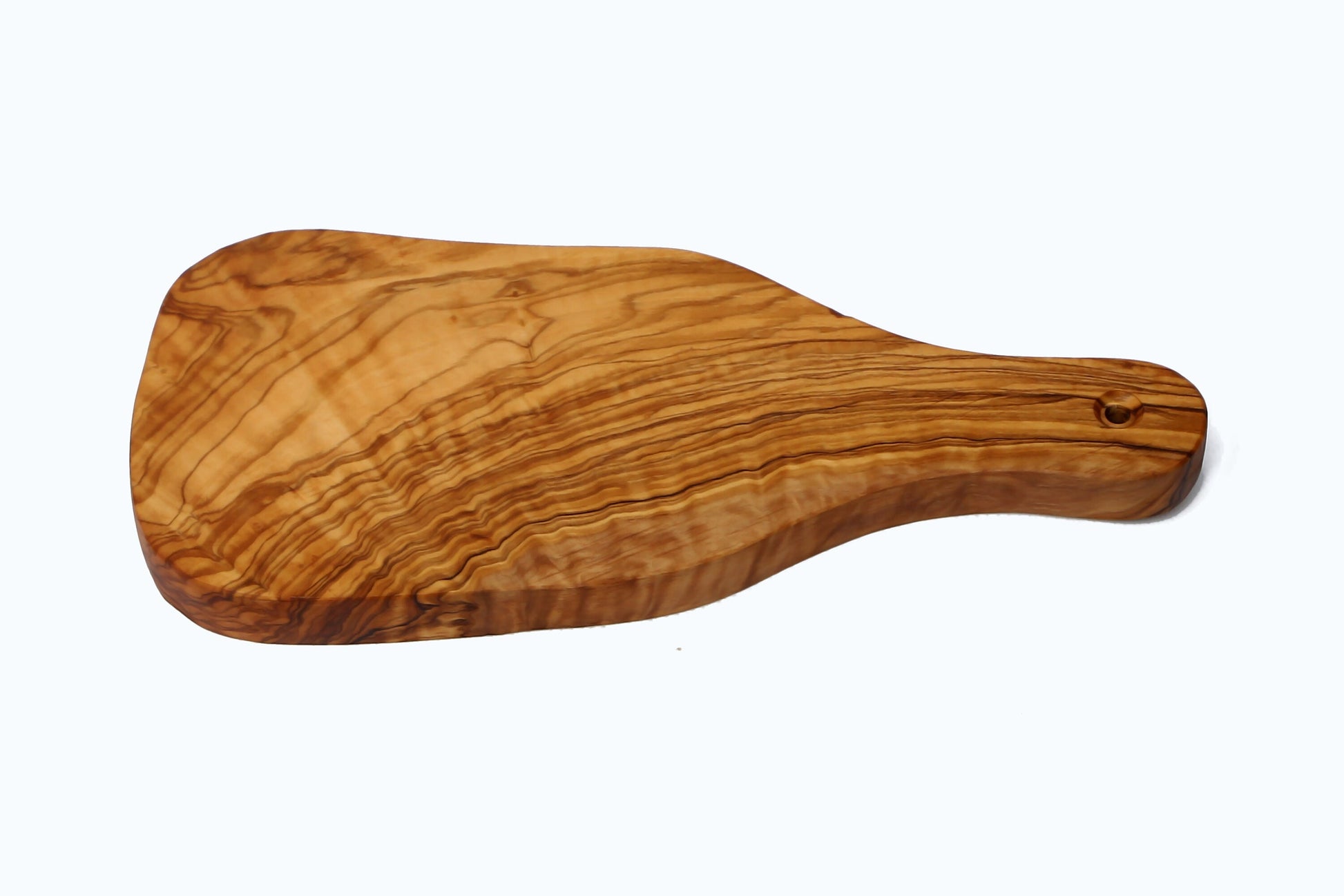 Olive Wood cheese Board with Handle 28 cm, natural, handmade, gift