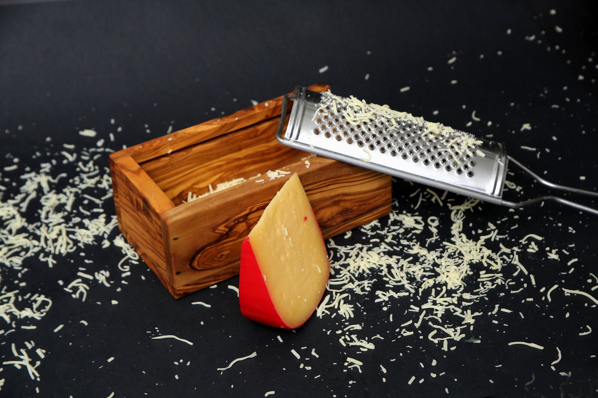 Olive Wood Cheese Grater 18 cm