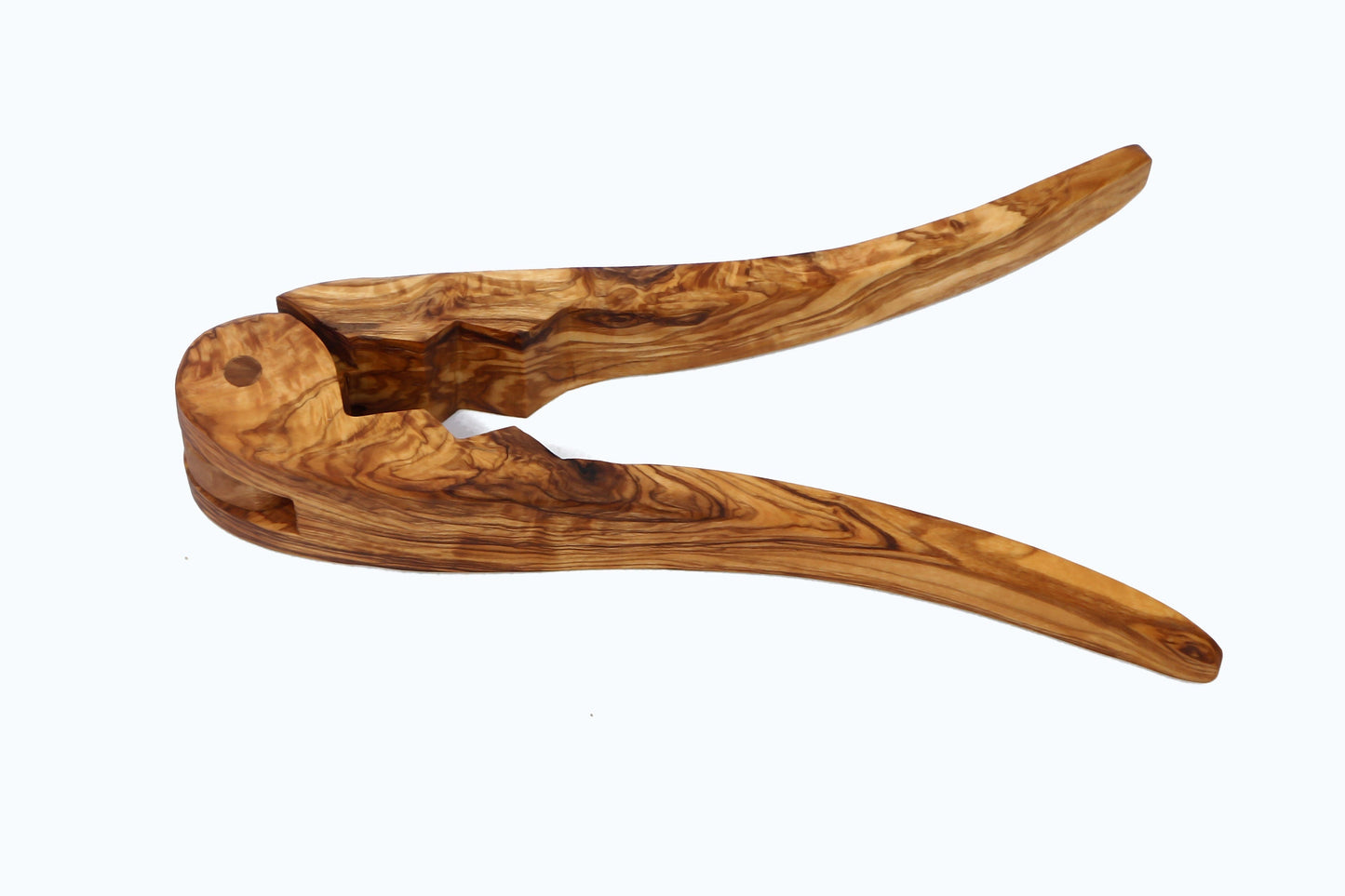Olive Wood Clamp Nutcracker 27 cm, kitchen accessories, handmade, hand carved, decor, gift, nut cracker