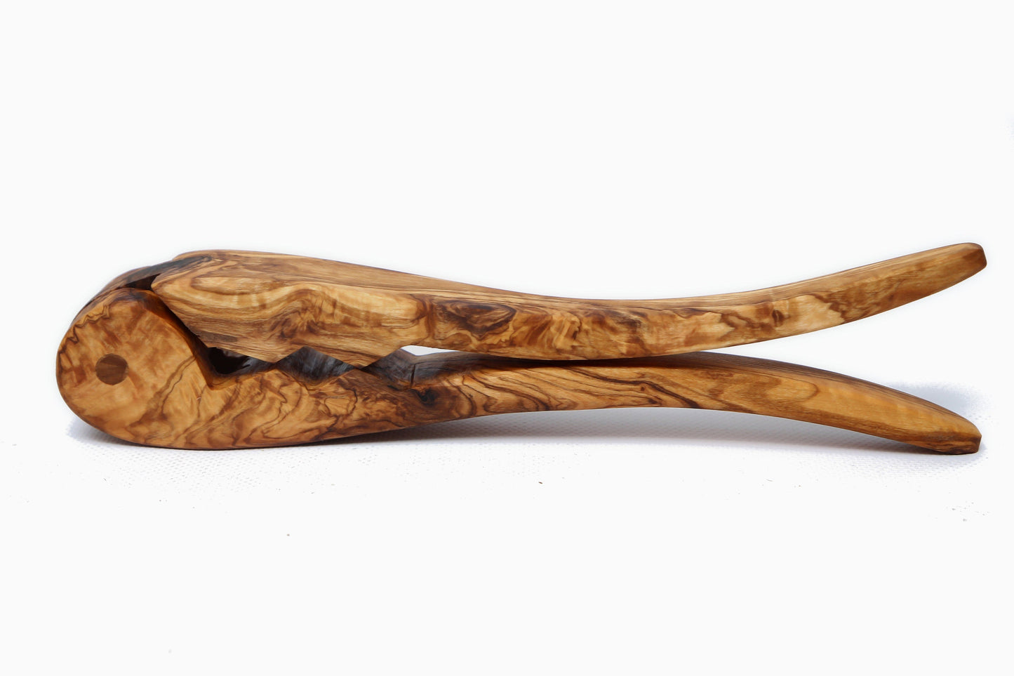Olive Wood Clamp Nutcracker 27 cm, kitchen accessories, handmade, hand carved, decor, gift, nut cracker