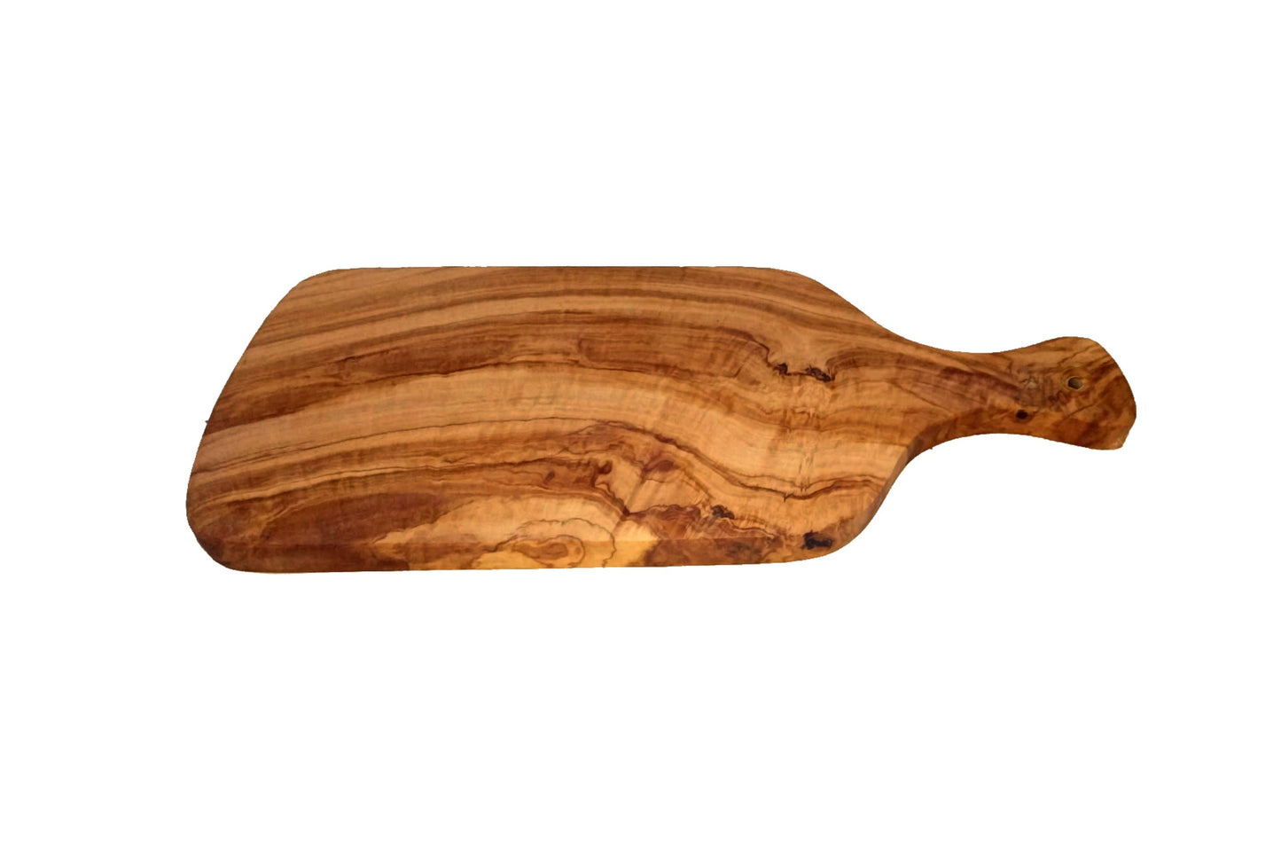 Olive Wood Solid Chopping/Cutting/Charcuterie Board W/ Handle