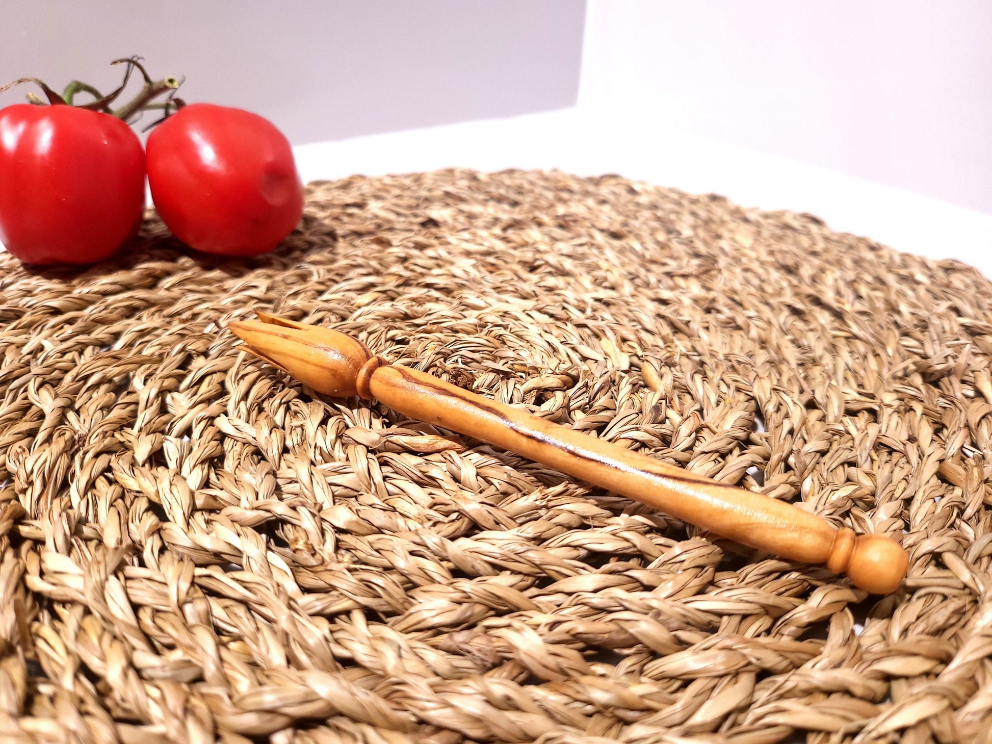 Olive Wood Olive Picker 14 cm