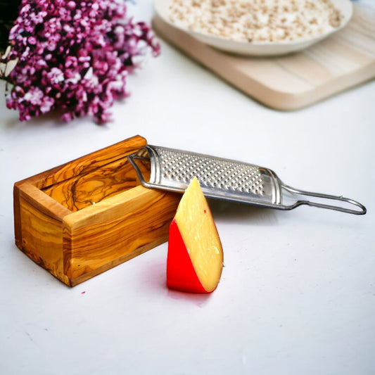 Olive Wood Cheese Grater 18 cm