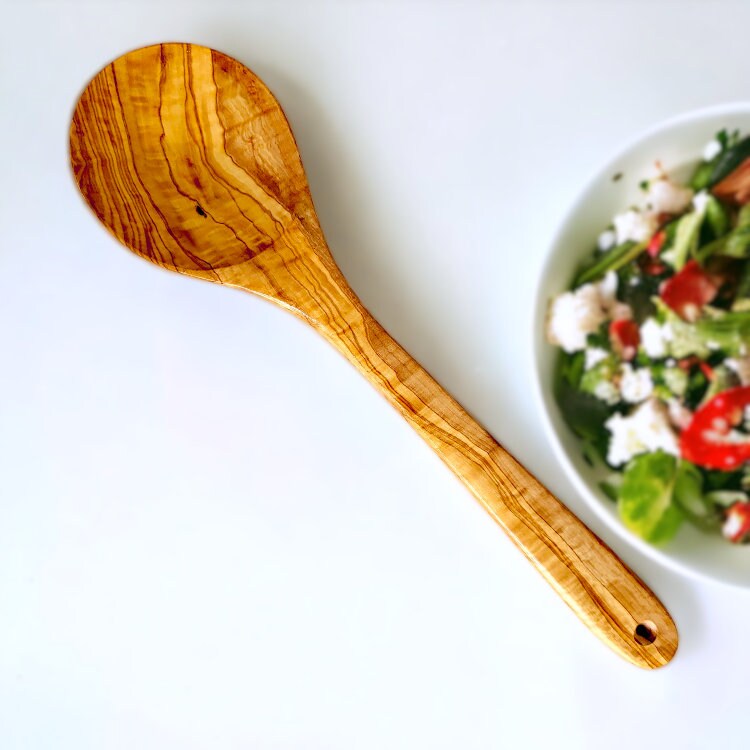 Olive Wood Cooking Utensils Set 35 cm, Cookware, Utensils Set, kitchen accessories, Restaurant, Handmade, gift