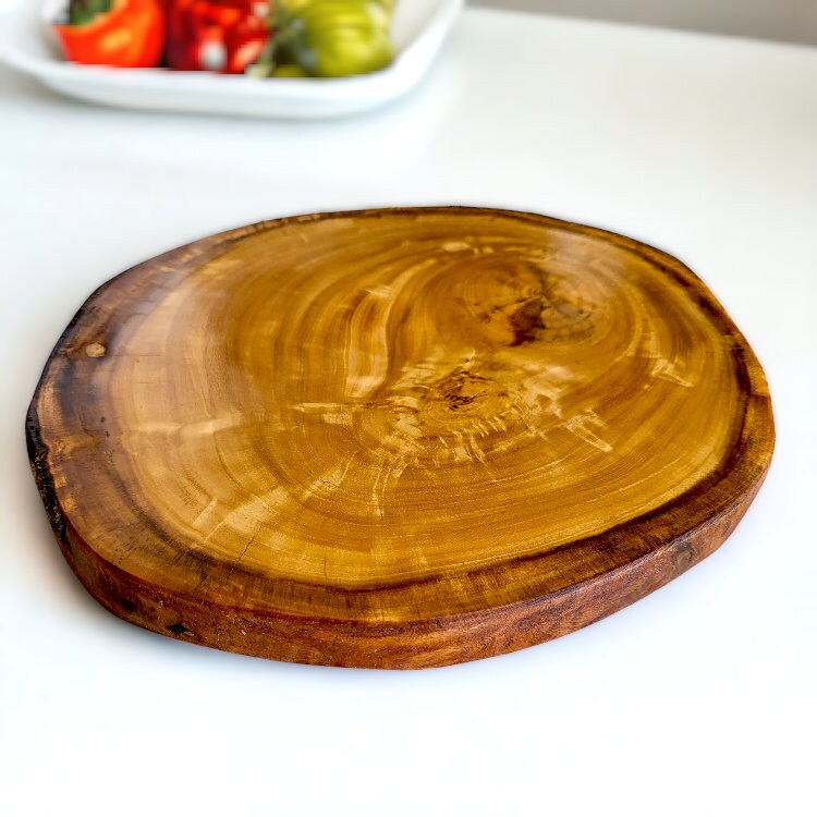 Rustic Round Cutting Board