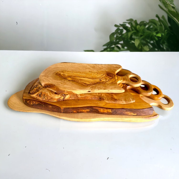 Rustic Cutting Board with Handle
