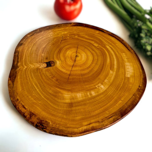 Rustic Round Cutting Board
